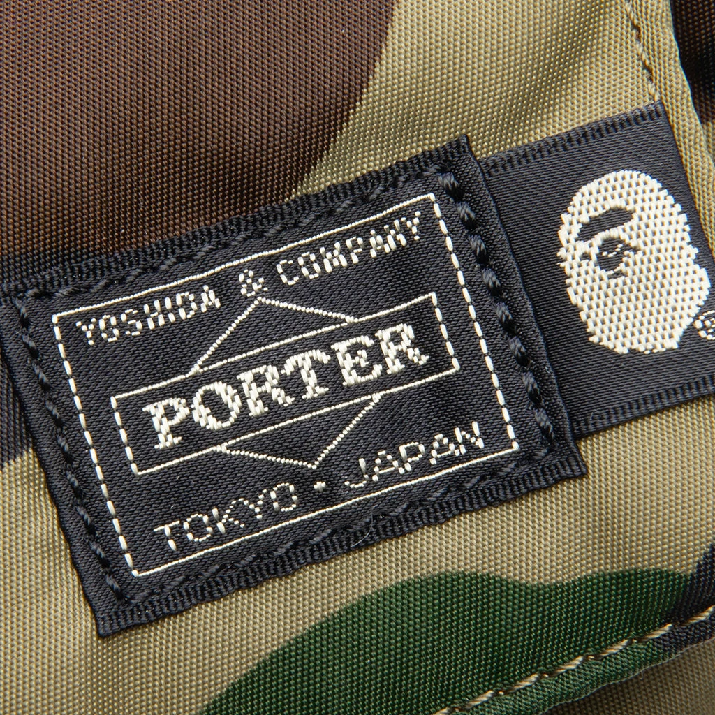 A Bathing Ape X Porter 1st Camo Rucksack - Green 5 A Bathing Ape X Porter 1st Camo Rucksack - Green - Image 3
