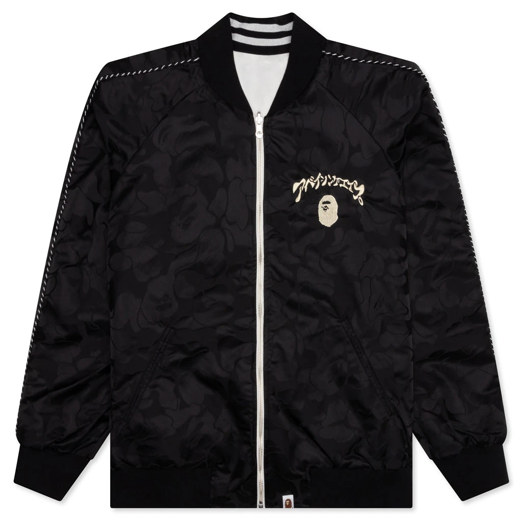 Reversible Souvenir Jacket - Black 3 Reversible Souvenir Jacket - Black