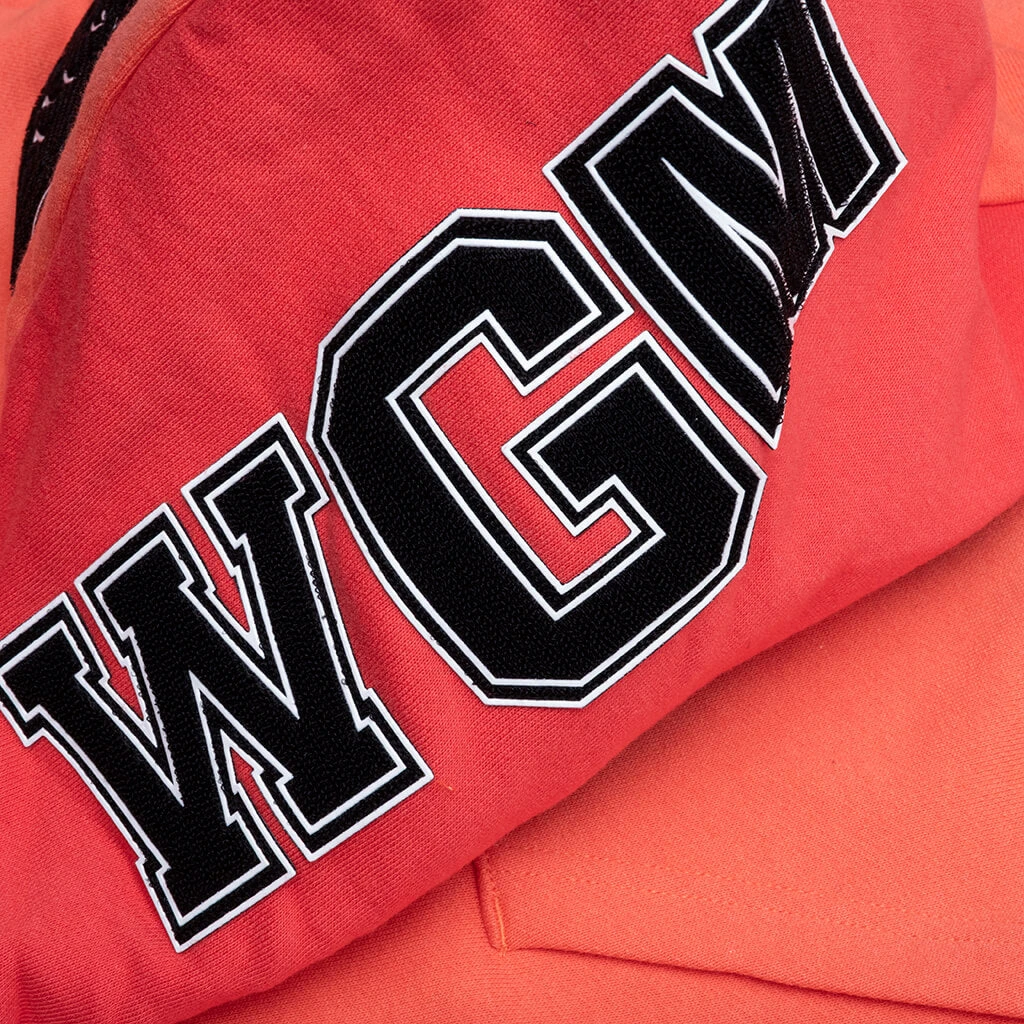 Shark Full Zip Hoodie Korea - Orange 5 Shark Full Zip Hoodie Korea - Orange - Image 3