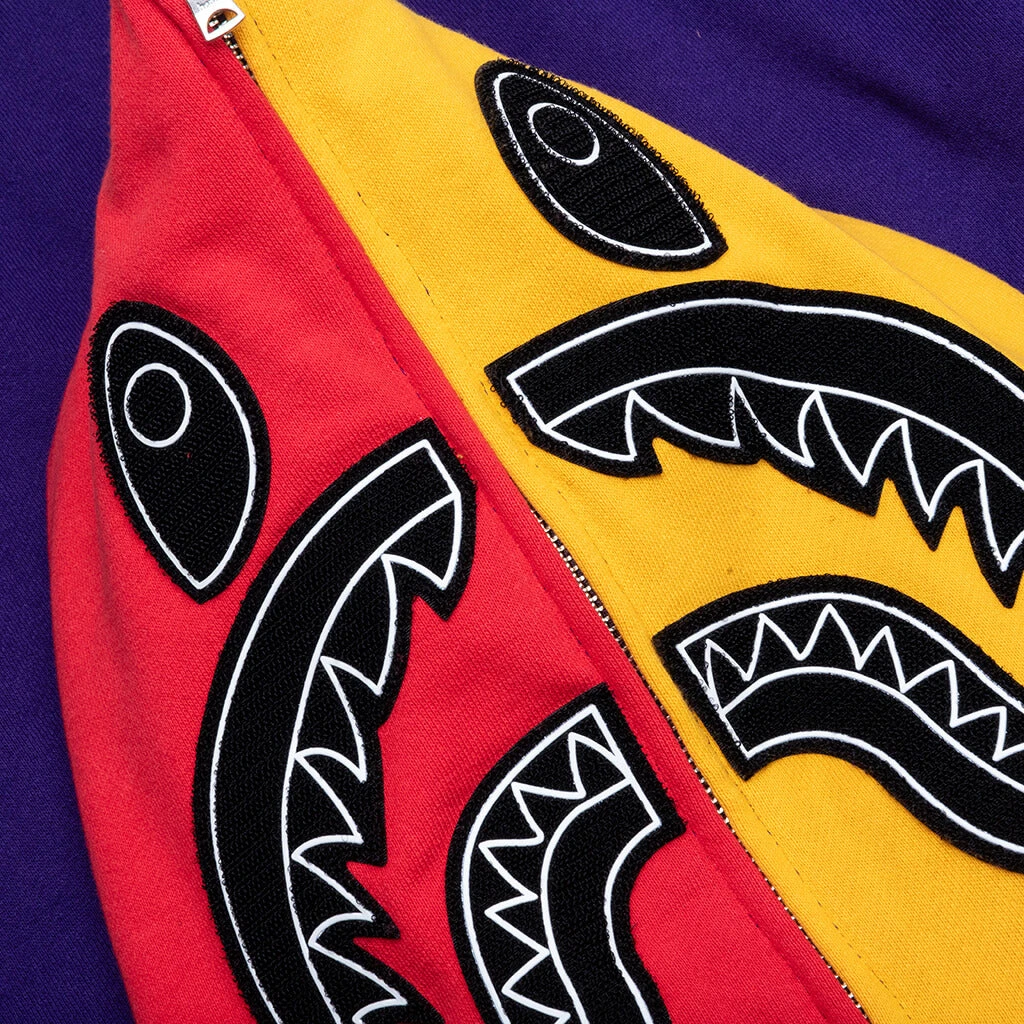 Shark Full Zip Hoodie US - Navy 7 Shark Full Zip Hoodie US - Navy - Image 5