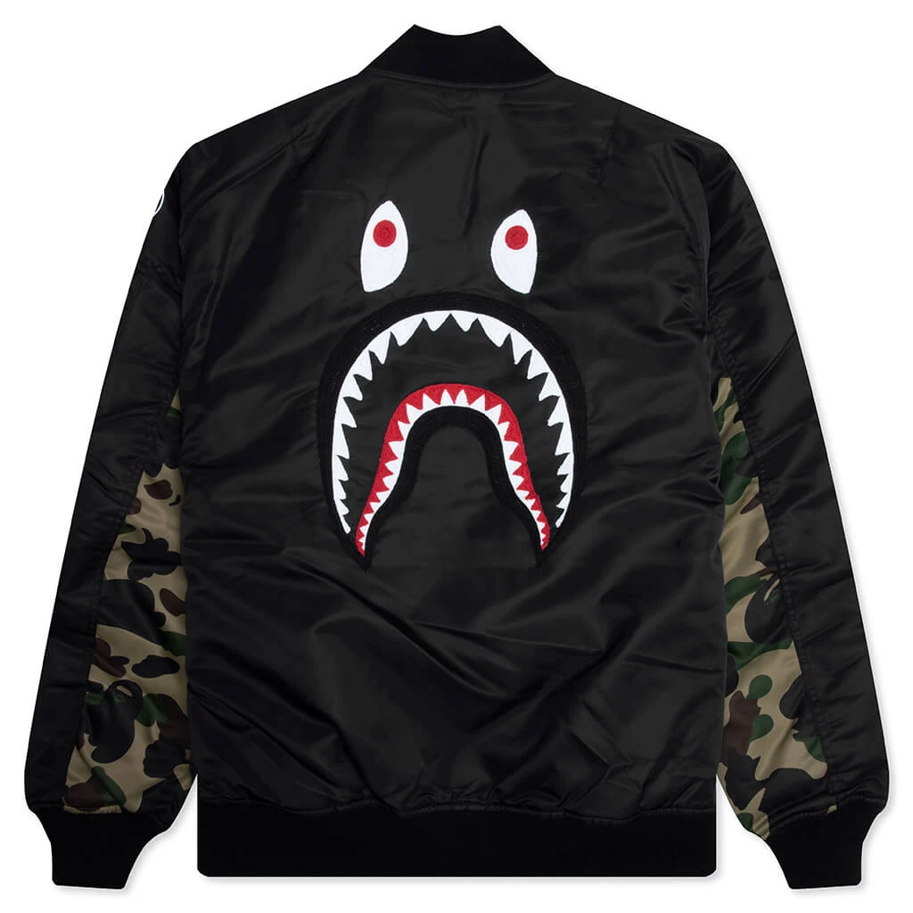 Shark Ma-1 - Black 3 Shark Ma-1 - Black - Image 2