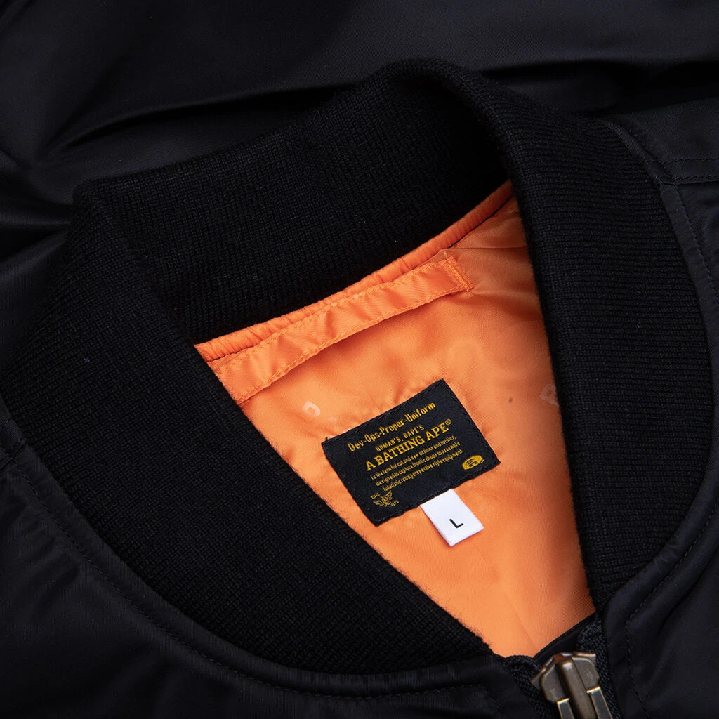 Shark Ma-1 - Black 5 Shark Ma-1 - Black - Image 4