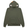 Shark Pullover Hoodie - Olive Drab