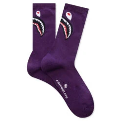 Shark Socks - Purple