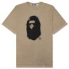 Spray Ape Head Tee - Beige 1 Spray Ape Head Tee - Beige -Feature store Spray Ape Head Garment Dyed Relaxed Fit Tee Beige 001CSK301303M BEI 03 19 24 Feature DV