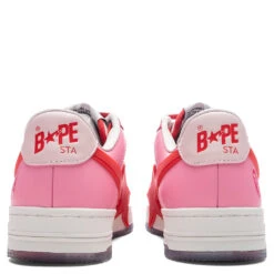 Women's Bape STA OS #3 - Pink 9 Women's Bape STA OS #3 - Pink -Feature store Women s Bape STA OS Pink 001FWK802309L PNK 04 24 25 Feature KN 6