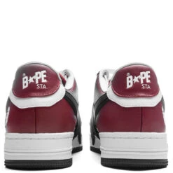 Women's Bape STA OS #2 - Burgundy/Black 9 Women's Bape STA OS #2 - Burgundy/Black -Feature store Women s Bape STA OS 2 Red 001FWK702309L RED 08 01 24 Feature JP 6