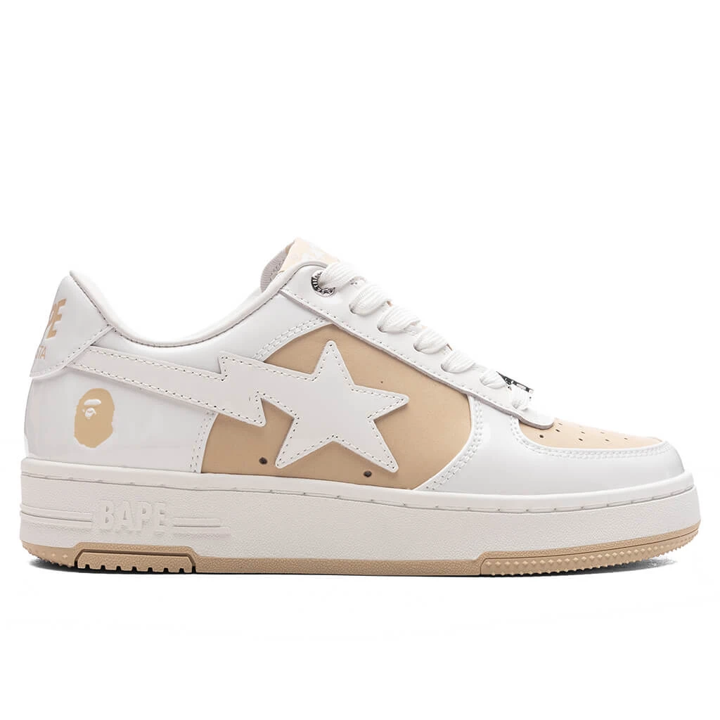 Women's Bape STA #6 - Beige 3 Women's Bape STA #6 - Beige