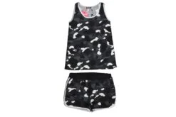 Women's City Tank Set - Black 15 Women's City Tank Set - Black -Feature store a bathing ape city tank black