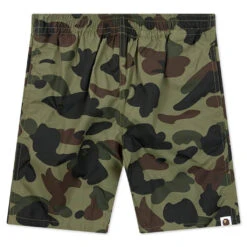 Kid's 1ST Camo Beach Pants - Green