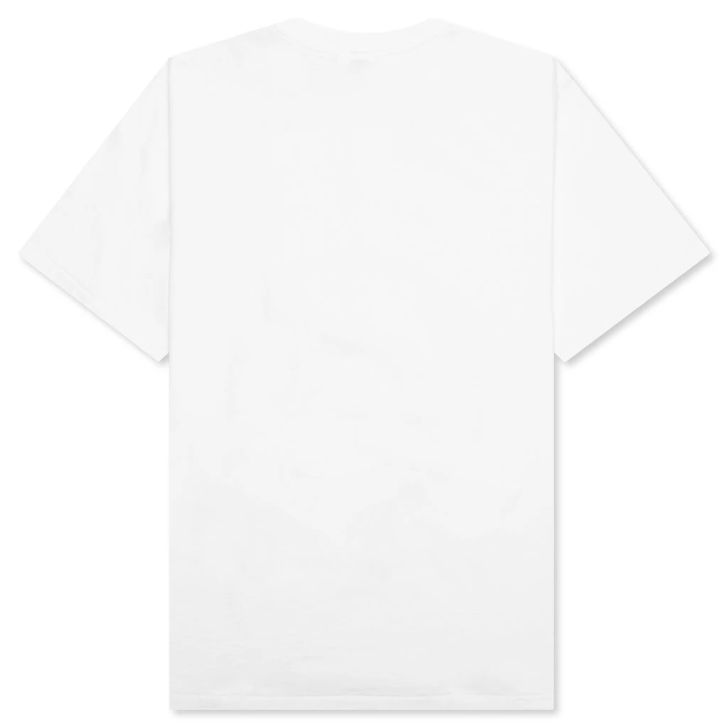 Glitch Art College College Tee - White 4 Glitch Art College College Tee - White - Image 2