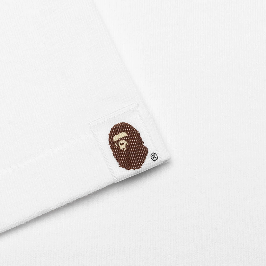 Glitch Art College College Tee - White 6 Glitch Art College College Tee - White - Image 4