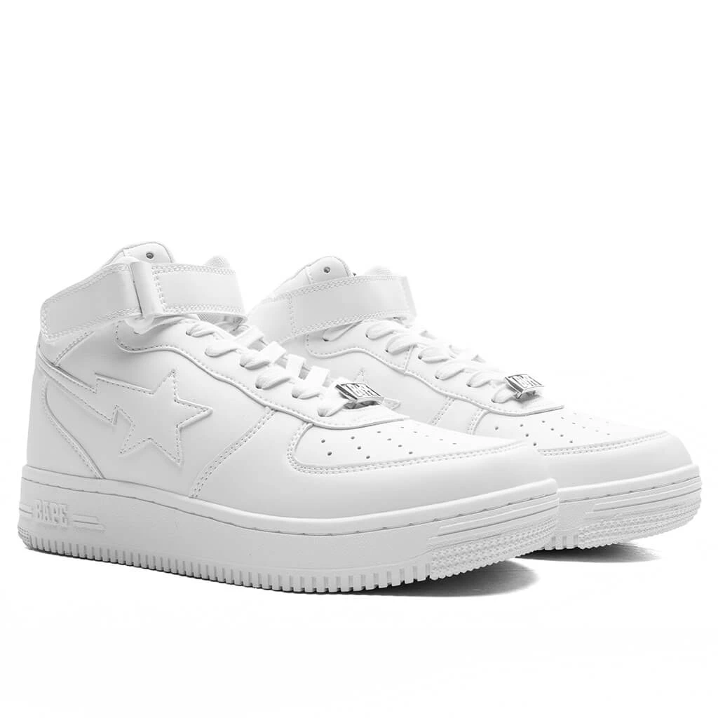 Bape STA 1 Mid - White 4 Bape STA 1 Mid - White - Image 2