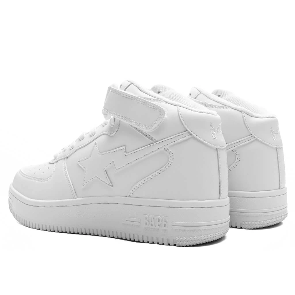 Bape STA 1 Mid - White 5 Bape STA 1 Mid - White - Image 3